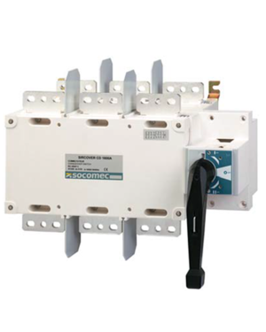 Conmutadora Manual – Sircover (Puesta a Tierra) (125A hasta 1.600A) Socomec